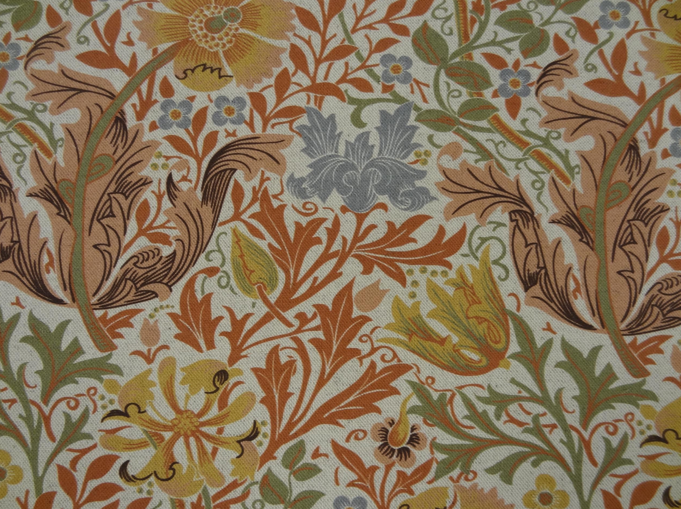 Morris curtain (rust-color)