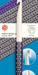 Ergonomisk virknål (5-pack)