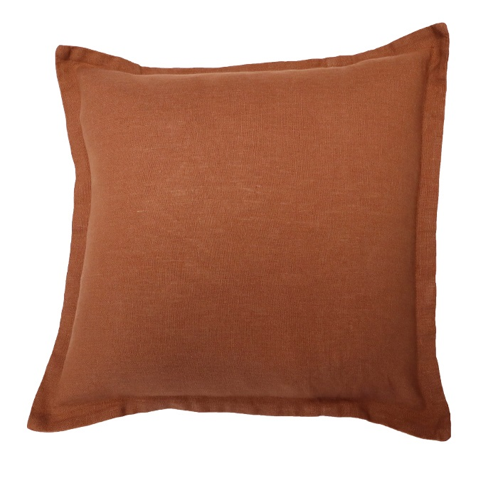 Linne kuddfodral (45x45 cm)