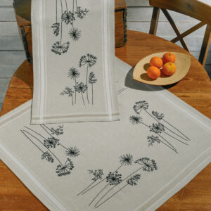 Natur bordslöpare broderikit (40×80 cm)