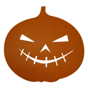 Pumpa bordstablett i filt (Ø38cm)