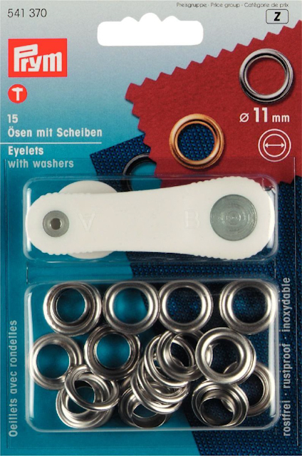 Öljetter 11 mm silver (15 st)