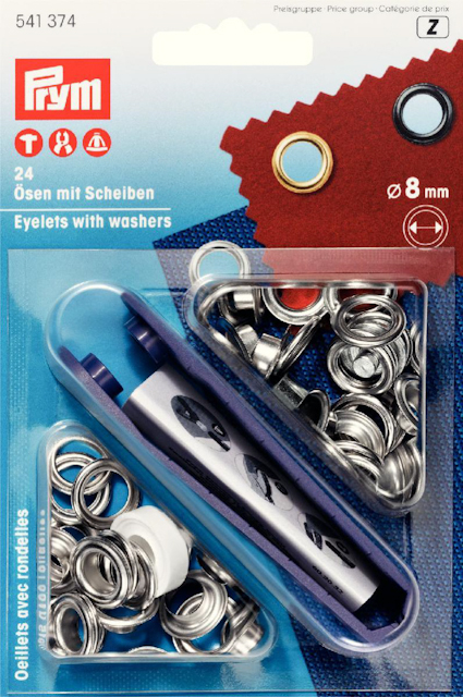 Öljetter 8 mm silver (24 st)