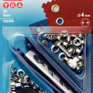 Öljetter 4 mm silver (50 st)