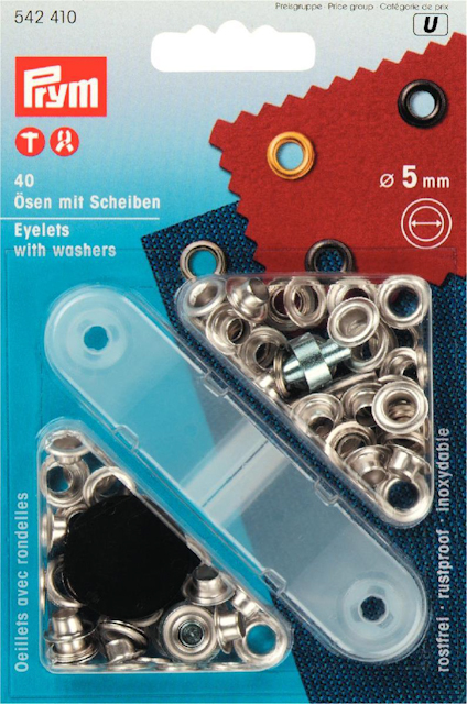 Öljetter 5 mm silver (40 st)