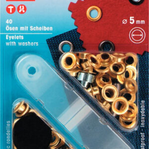 Öljetter mässing 5mm Prym