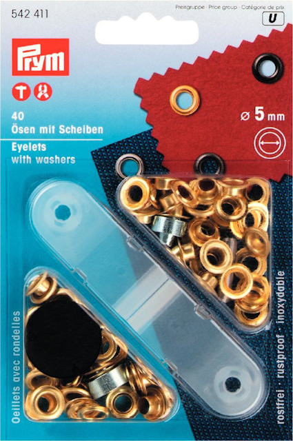 Öljetter mässing 5mm Prym