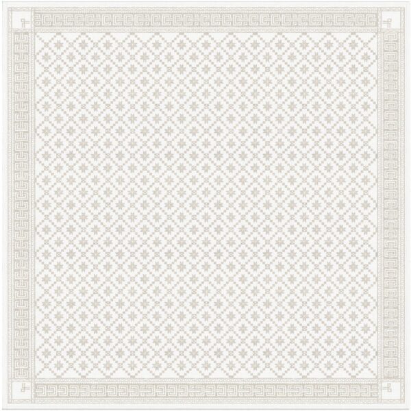 Åttebladrose bordsduk (150×150 cm)