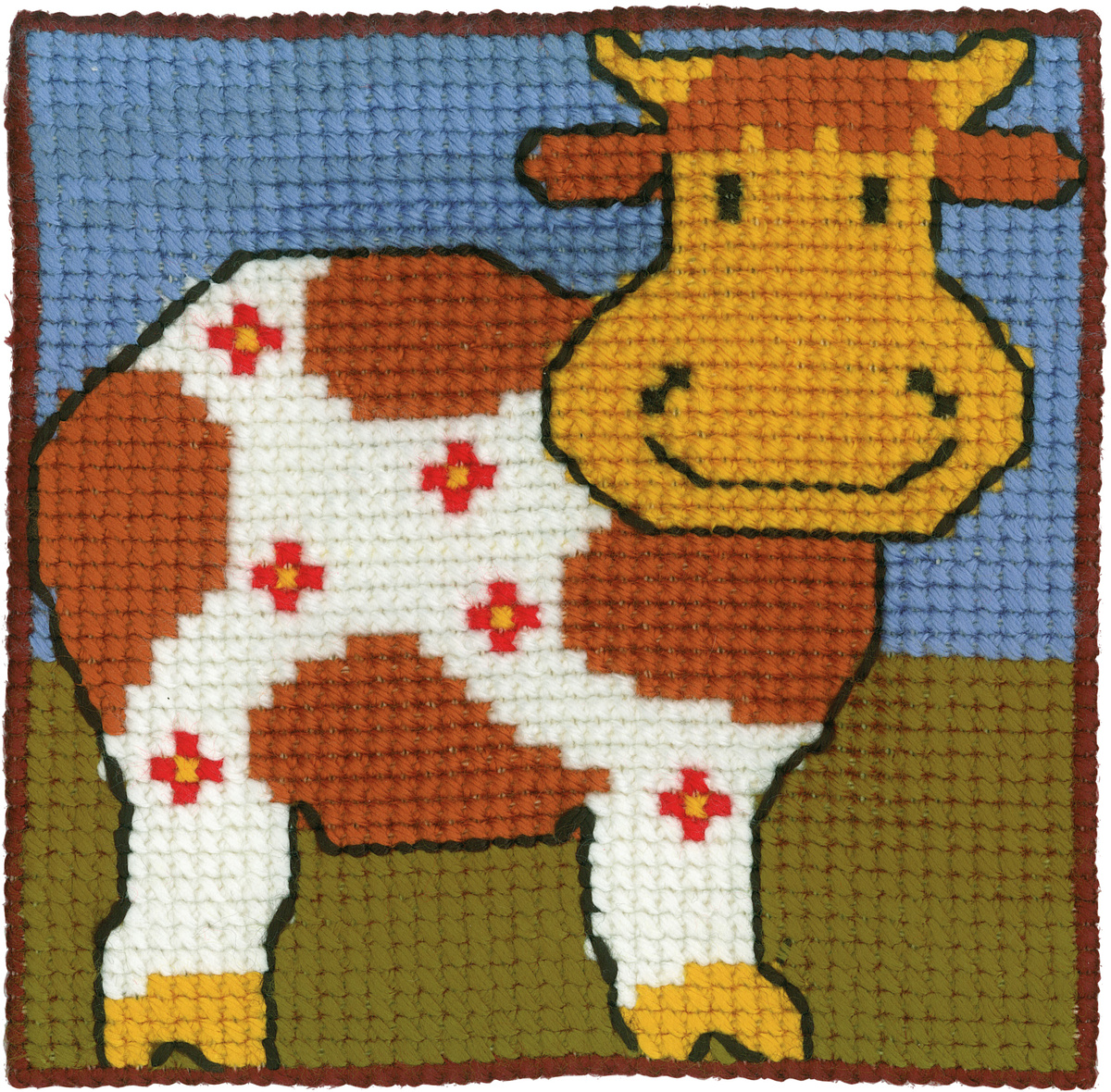 Ko – barnstramaj (25×25 cm)