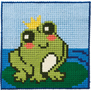 Groda – barnstramaj (25×25 cm)