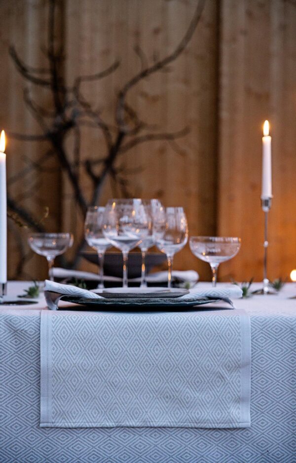 Gåsöga bordslöpare (35x120 cm)