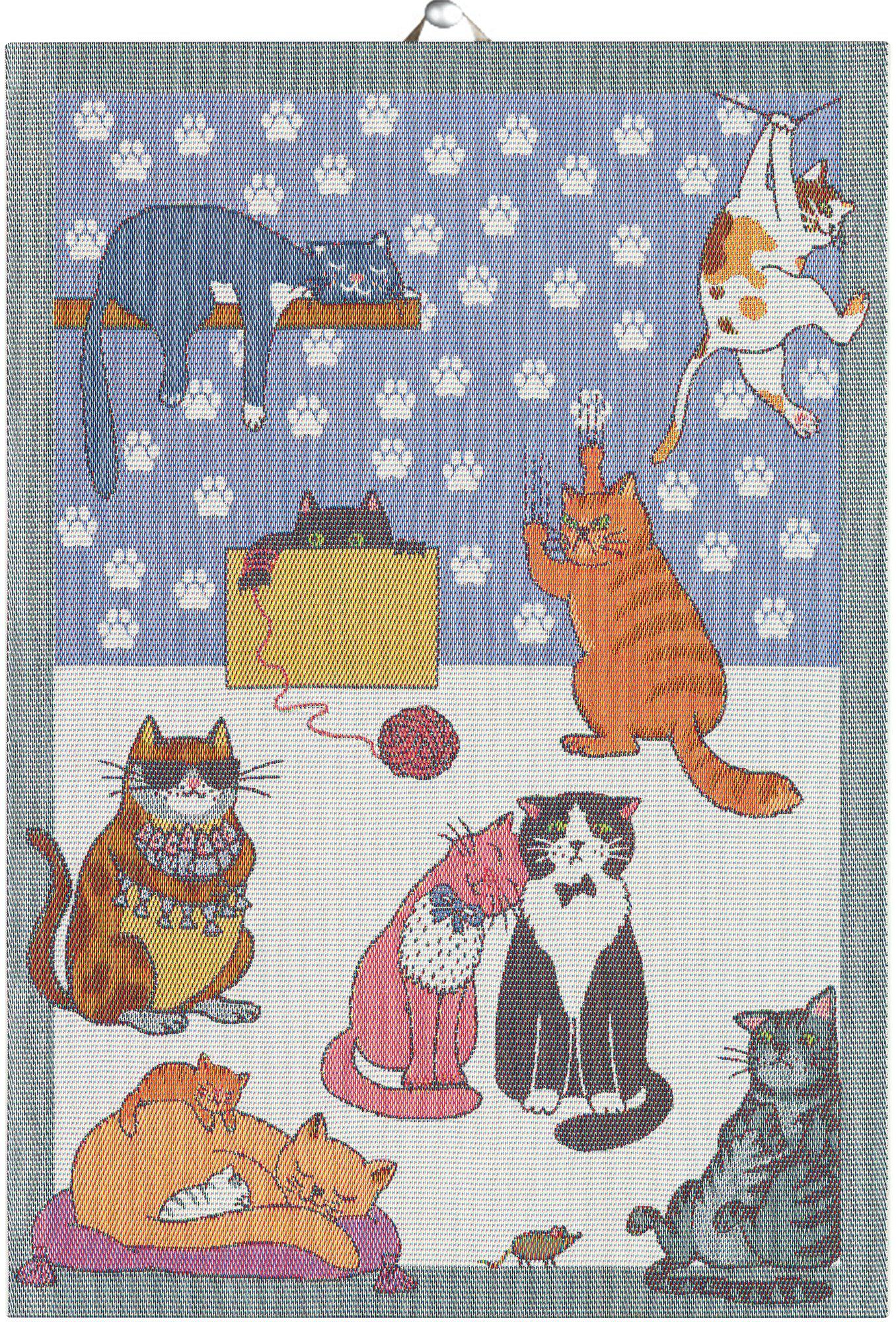 Cats fun handduk (35x50 cm)
