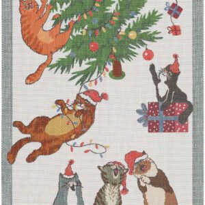 Kökshandduk Purr‑fect Christmas