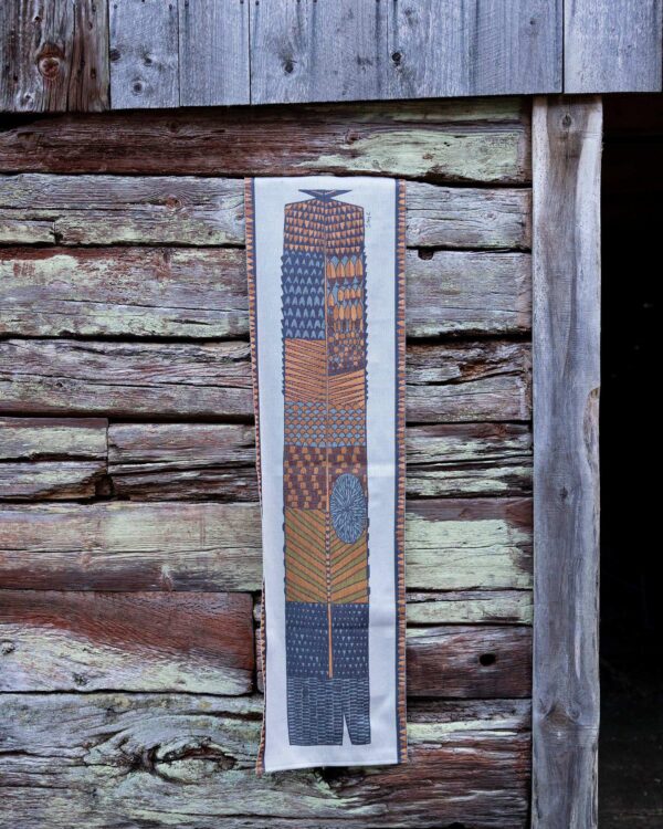 Nätmönster bordslöpare (35x120 cm)