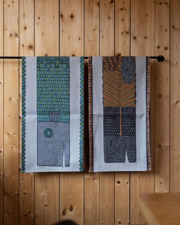 Nätmönster bordslöpare (35x120 cm)