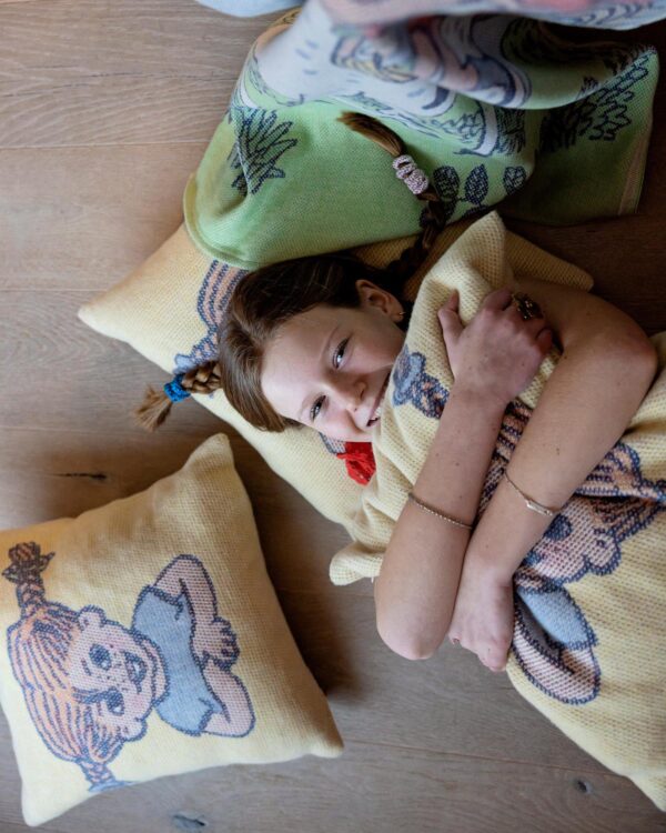 Fräknis Pippi kuddfodral (40x40 cm)