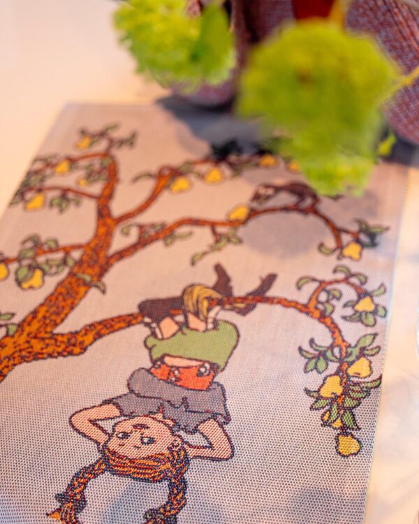 Uppochner Pippi handduk (40x60 cm)