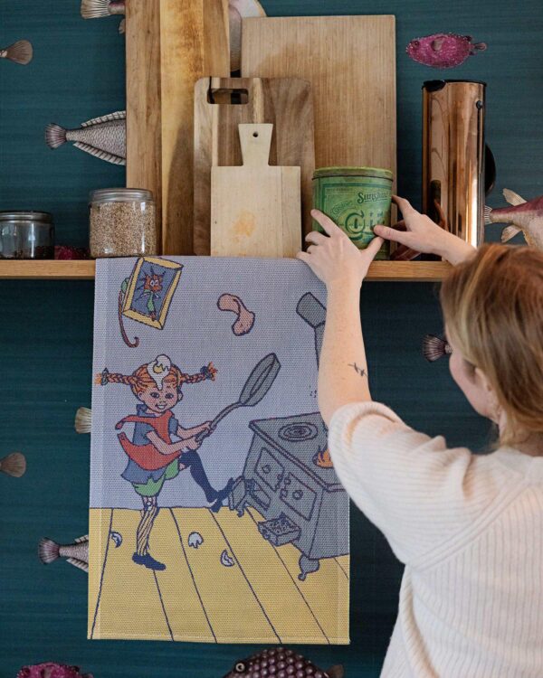 Pannkakskaos Pippi handduk (40x60 cm)
