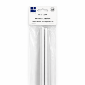 Reglerbar gardinstång (180–320 cm)