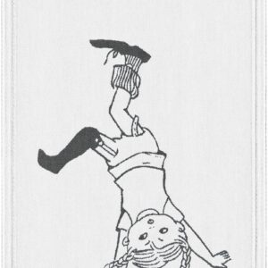 Hoppsan Pippi handduk (35x50 cm)