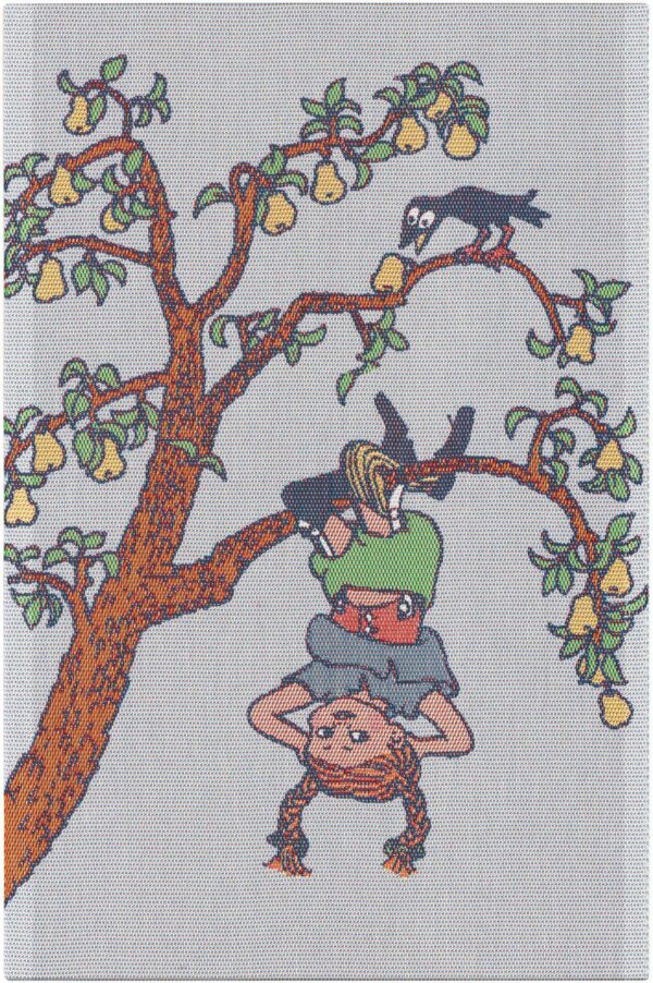Uppochner Pippi handduk (40x60 cm)