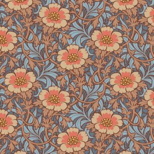 Tilda hibernation winterrose hazel bomullstyg
