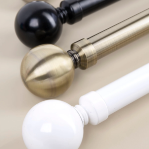 Ändknopp svart Ø26/28 mm