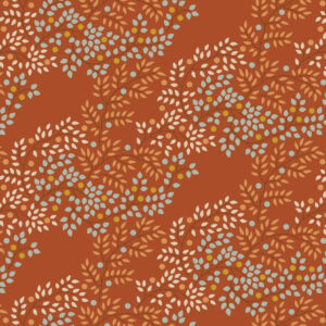 Tilda Creating Memories Berrytangle Copper tyg