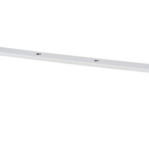 Väggvinkel vit för två skenor 2-pack