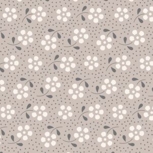 Tilda Meadow Basics Meadow Grey bomullstyg