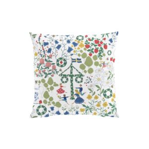 Midsommardans kuddfodral 47×47 cm