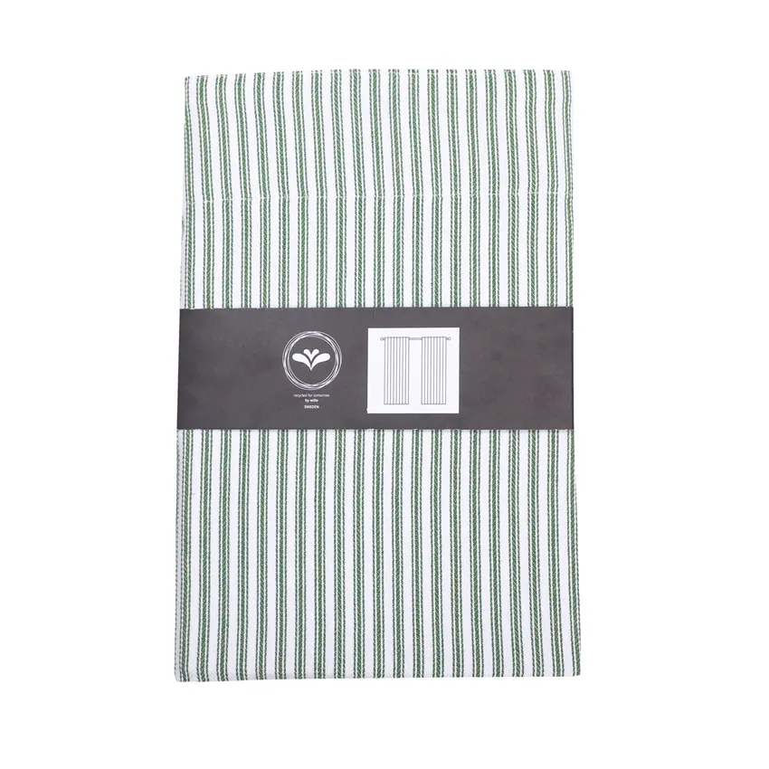 Lina multiband gardin (2pack) grön/vit - Bild 2