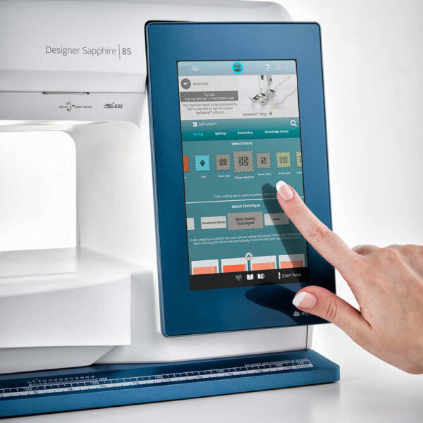 Husqvarna Viking Designer Sapphire 85 SE inkl. broderenhet