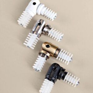 Hörnböj 90° ledbar för gardinstång Ø16/19 mm