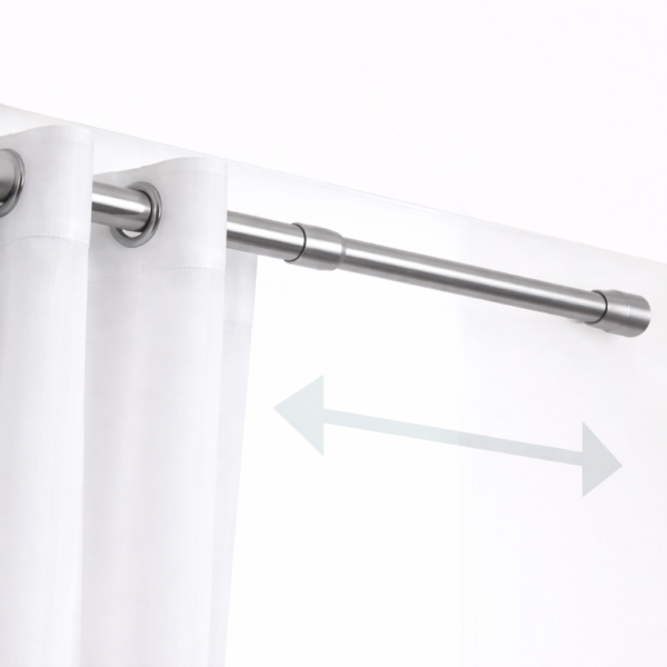 Spänngardinstång 90–150 cm