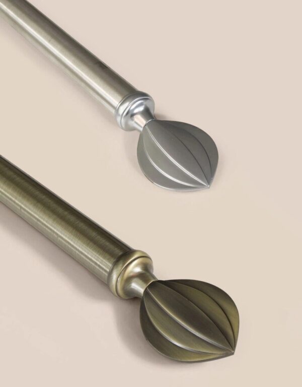 Saturnus änddekor 18/20 mm antikmässing