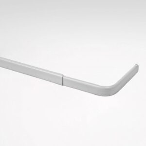 C-skena vit justerbar